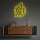Brighten Up Your Game Room or Movie Night with The Avengers End Game Logo LED Neon Sign.