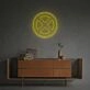 Brighten Up Your Bar, Gaming Room, or Man Cave with the X Men Logo LED Neon Sign.