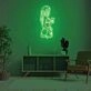 Martini Girl LED Light Sign
