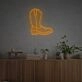 Brighten Up Your Western Themed Party or Country Home with the Cow Boy Boots LED Neon Sign.
