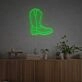 Brighten Up Your Western Themed Party or Country Home with the Cow Boy Boots LED Neon Sign.