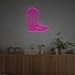 Brighten Up Your Western Themed Party or Country Home with the Cow Boy Boots LED Neon Sign.