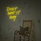 Light Up Your Bar, Office, or Wedding Vibes with Dont Sweat It Baby LED Neon Sign.