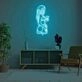 Martini Girl LED Light Sign