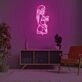 Martini Girl LED Light Sign