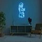 Martini Girl LED Light Sign