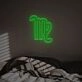 Brighten Up Your Space: Virgo LED Neon Sign Perfect for Home Decor, Office Chic, and Bar Ambiance.
