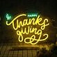 Elevate your Thanksgiving vibes at home, office, or festive gatherings with the Happy Thank Giving Day LED Neon Sign.