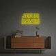 Brighten Your Spiritual Space: Jesus Saves LED Neon Sign for Home, Church, and Religious Celebrations.