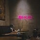 Elevate Your Space: Oishi Japanese LED Neon Sign for Home, Bar, and Office Ambiance.