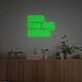 Elevate your bar, office, or game room ambiance with the Sicker Than Your Average LED Neon Sign.