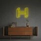 Brighten up Bars, Weddings, and Office Spaces with the Three-Dimensional Letter H LED Neon Sign.