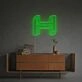Brighten up Bars, Weddings, and Office Spaces with the Three-Dimensional Letter H LED Neon Sign.