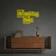 Brighten up your Home, Bar, or Fan Cave with the Iconic Breaking Bad LED Neon Sign.