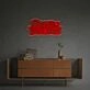 Game Of Thrones LED Neon Sign: Elevate Your Game Room, Man Cave, or Theme Party Ambiance