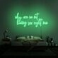 Why Are We Not Having Sex Right Now Neon Sign