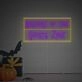 Transform Your Spooky Celebrations and Home Ambiance into a Ghostly Paradise with Beware Of The Ghosts Zone LED Neon Sign.