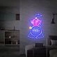 Brighten Up Your Space: Aladdin Lamp God Neon Sign for Game Room, Home Office, and Bar Ambiance Enhancement.