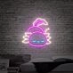 Brighten Up Your Bedroom, Game Room, or Den with the Axolotl Neon Sign: The Ultimate Axolotl Sleeping Hologram Light LED Neon Sign for Trendy Decor.