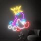 Elevate Your Space: Bedroom Japanese Neon Sign for Gaming Room, Home Office, and Bar Décor Enhancement