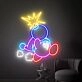 Elevate Your Space: Bedroom Japanese Neon Sign for Gaming Room, Home Office, and Bar Décor Enhancement
