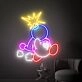 Elevate Your Space: Bedroom Japanese Neon Sign for Gaming Room, Home Office, and Bar Décor Enhancement