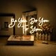 Brighten Your Space: Bedroom Wall Art Decor - Be You Do You For You Neon Sign for Home, Office, and Celebrations