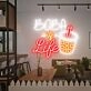 Brighten Up Your Space: Boba Is Life Neon Sign Bubble Tea LED Sign Perfect for Home Decor, Boba Tea Shops, and Celebratory Events.