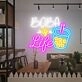Brighten Up Your Space: Boba Is Life Neon Sign Bubble Tea LED Sign Perfect for Home Decor, Boba Tea Shops, and Celebratory Events.