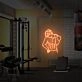 Power Up Your Workout Space: Body Building Neon Sign for Fitness Room, Gym, and Home Decor, Perfect for Office Motivation and Sports Bars.