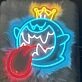 Brighten Your Space with Enchantment: Boo Neon Sign Ghost Neon Light Anime Neon Sign for Home Decor, Office Vibes, and Memorable Events.
