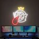 Brighten Your Space with Enchantment: Boo Neon Sign Ghost Neon Light Anime Neon Sign for Home Decor, Office Vibes, and Memorable Events.