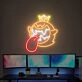 Brighten Your Space with Enchantment: Boo Neon Sign Ghost Neon Light Anime Neon Sign for Home Decor, Office Vibes, and Memorable Events.