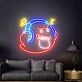 Add a Spooky Glow to Your Home, Office, or Halloween Party with Boo Neon Sign Super Boo Cute Ghost Neon Sign.