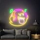 Add a Spooky Glow to Your Home, Office, or Halloween Party with Boo Neon Sign Super Boo Cute Ghost Neon Sign.