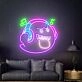 Add a Spooky Glow to Your Home, Office, or Halloween Party with Boo Neon Sign Super Boo Cute Ghost Neon Sign.