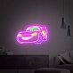 Brighten Up Your Game Room, Kid's Bedroom, or Birthday Bash with Cars Lightning McQueen Neon Sign - A Versatile Decor for Home, Office, and Celebratory Occasions.