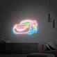 Brighten Up Your Game Room, Kid's Bedroom, or Birthday Bash with Cars Lightning McQueen Neon Sign - A Versatile Decor for Home, Office, and Celebratory Occasions.