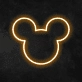 Mickey Mouse Neon Sign