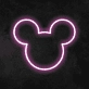 Mickey Mouse Neon Sign