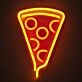 Pizza Party Neon Illumination