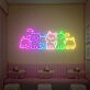 Brighten Your Space with Cute Cat Decor Gift Led Neon Lights Cat Wall Neon Decor Neon Desk Light - Perfect for Home, Office, and Party Ambiance.
