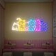 Brighten Your Space with Cute Cat Decor Gift Led Neon Lights Cat Wall Neon Decor Neon Desk Light - Perfect for Home, Office, and Party Ambiance.