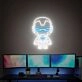 Brighten Up Your Space: Cute Iron Man Neon Sign Adds a Vibrant Touch to Game Rooms, Offices, and Superhero-Themed Parties