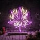 Elevate Your Space: Dope Leaf On Fire Neon Sign, Perfect for Home Decor, Bars, Stores, and Parties - A Unique Stoner Gift Wall Sign.