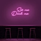'Eat Me Drink Me' Neon Sign