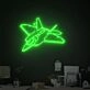 Elevate Your Space with F14 Fighter Neon Sign: Perfect for Game Rooms, Bars, and Wedding Ambiance