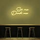 'Eat Me Drink Me' Neon Sign