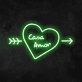Customize Casa Amor Heart Neon Sign