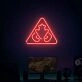 Brighten Your Game Room or Store with Fnaf Monty Security Breach Warning Sign Neon – Perfect for Themed Events and Decor.